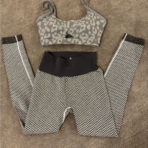 Ryderwear Grey and White Active Set